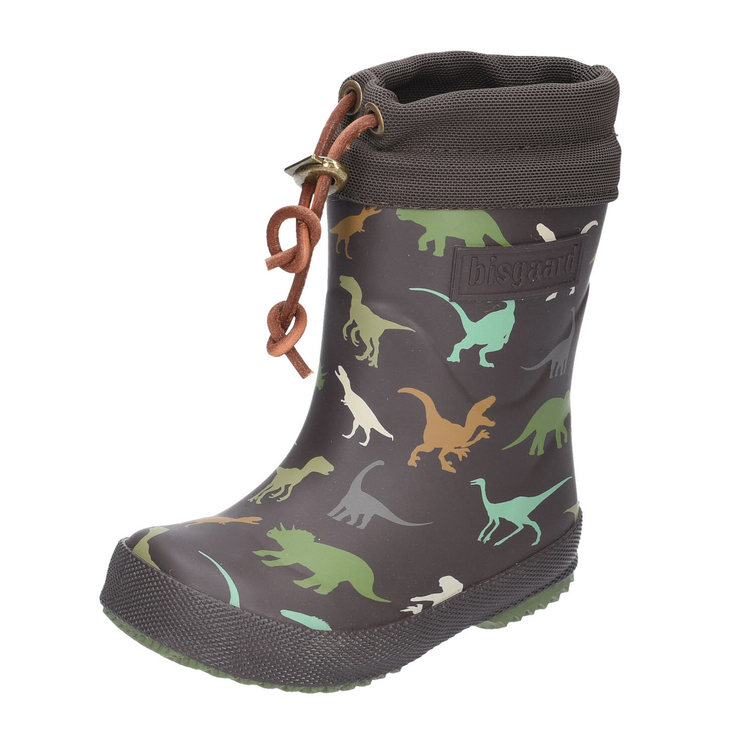 Bisgaard Rubber Boots Thermo Brown Dino braun