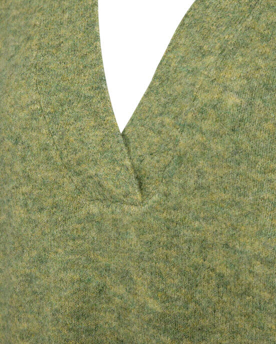 FREE/QUENT GRSEVALIN Pullover Fern Melange grau Bild 3