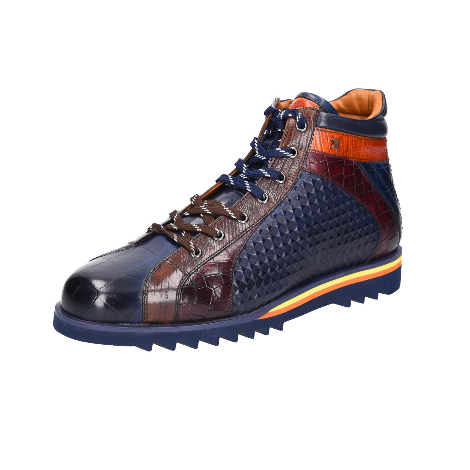 Melvin&Hamilton Hadrian 10 Turtle Navy/Winter Orange blau