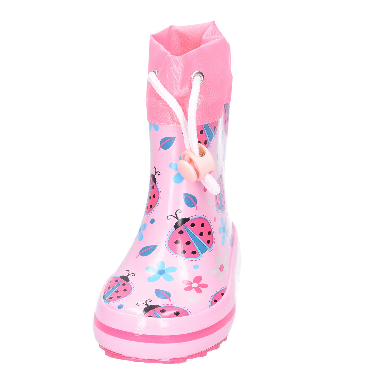 Beck Alois Gummistiefel kurz Glückskäfer, rosa pink Bild 2