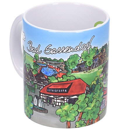 Kuckuck & Co. Tasse Bad Sassendorf "Café Blaubeere"