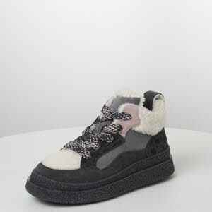 Tamaris Boots Warm Anthracite schwarz
