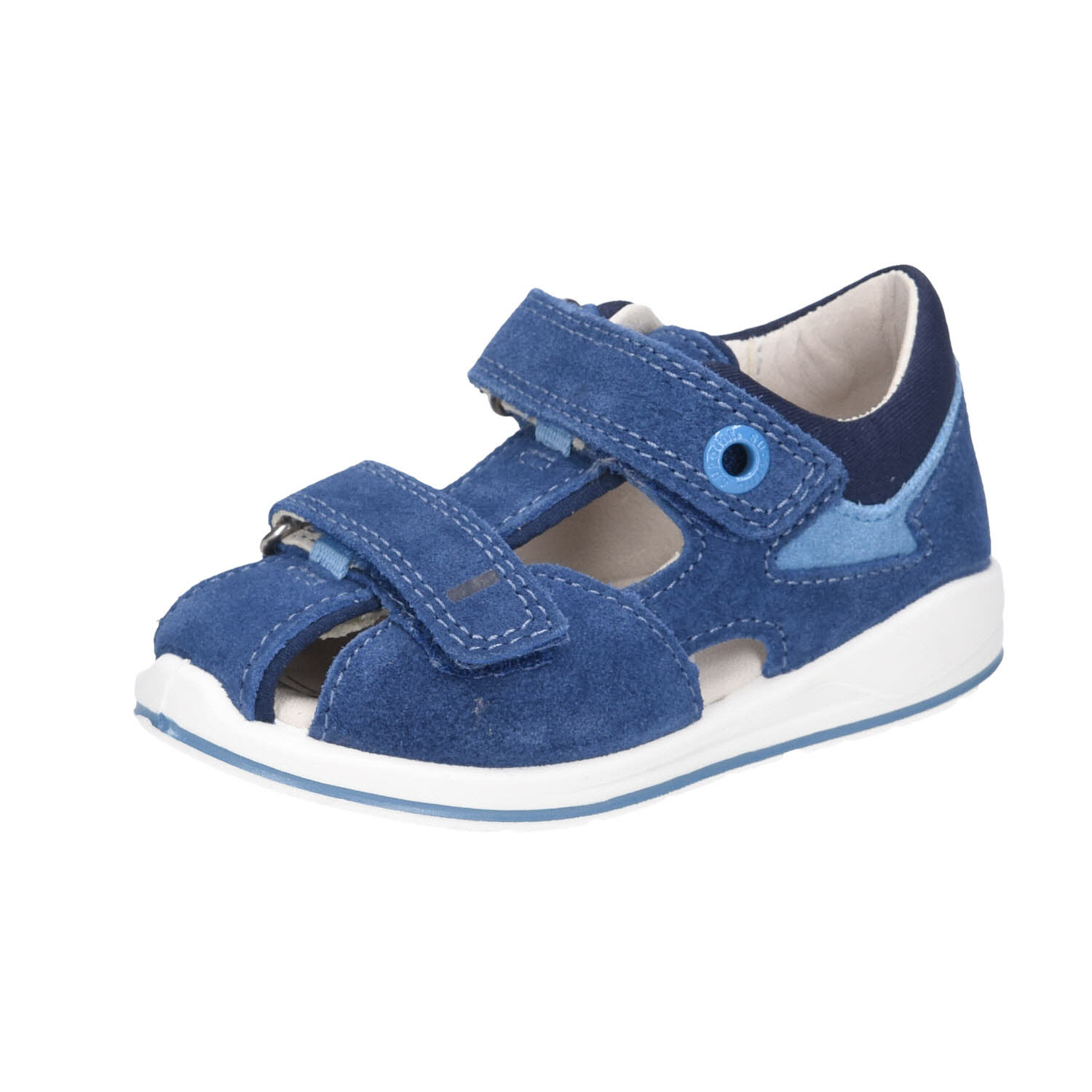 Superfit Sandale Leder \\ BOOMERANG blau WMS-Mittel