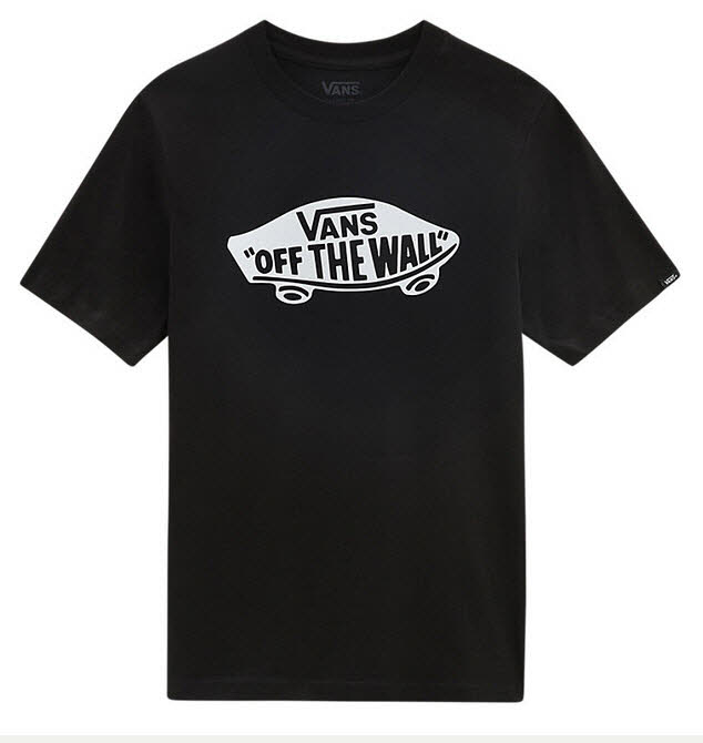 Vans Kids OFF THE WALL Tee Black schwarz