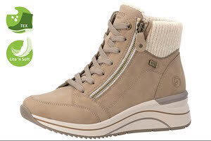 Remonte Boots warm Camel/Offwhite beige Weite H