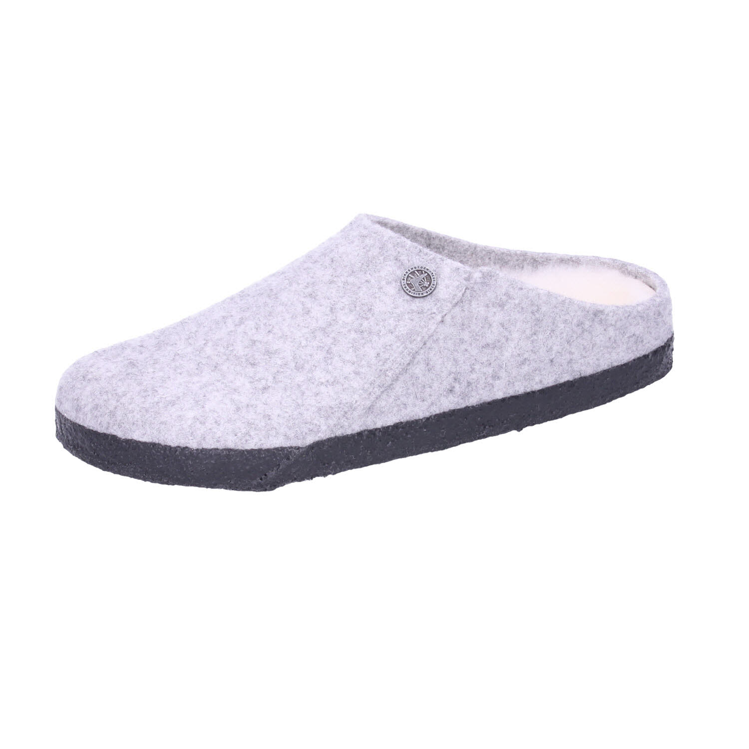 Birkenstock Zermatt Shearling FE Light Gray normal grau Bikenst normal