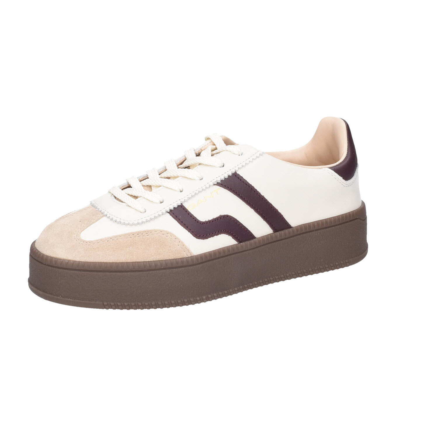 Gant Cuzmani Platform G045 Offwhite/Portwine weiß
