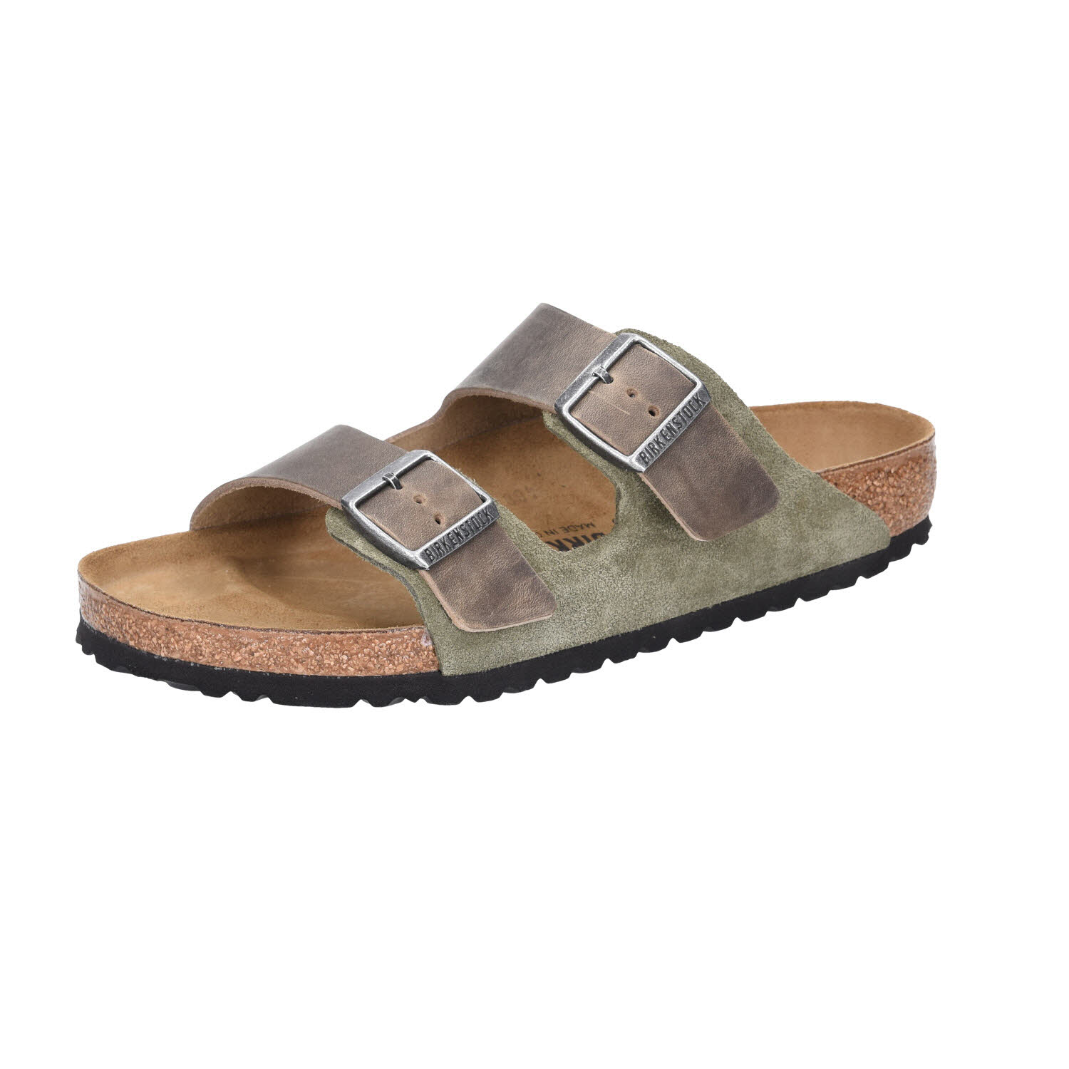 Birkenstock Arizona Mixed Leather grün Bikenst normal