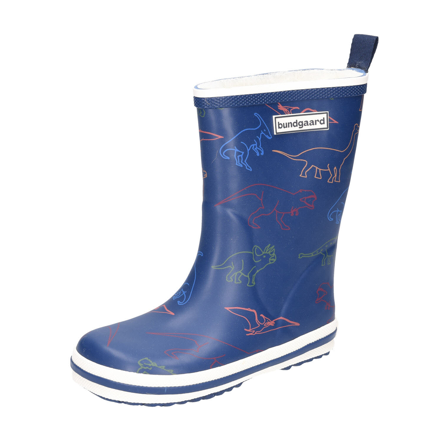 Bundgaard Classic Rubber Boot Winter Wolle blau