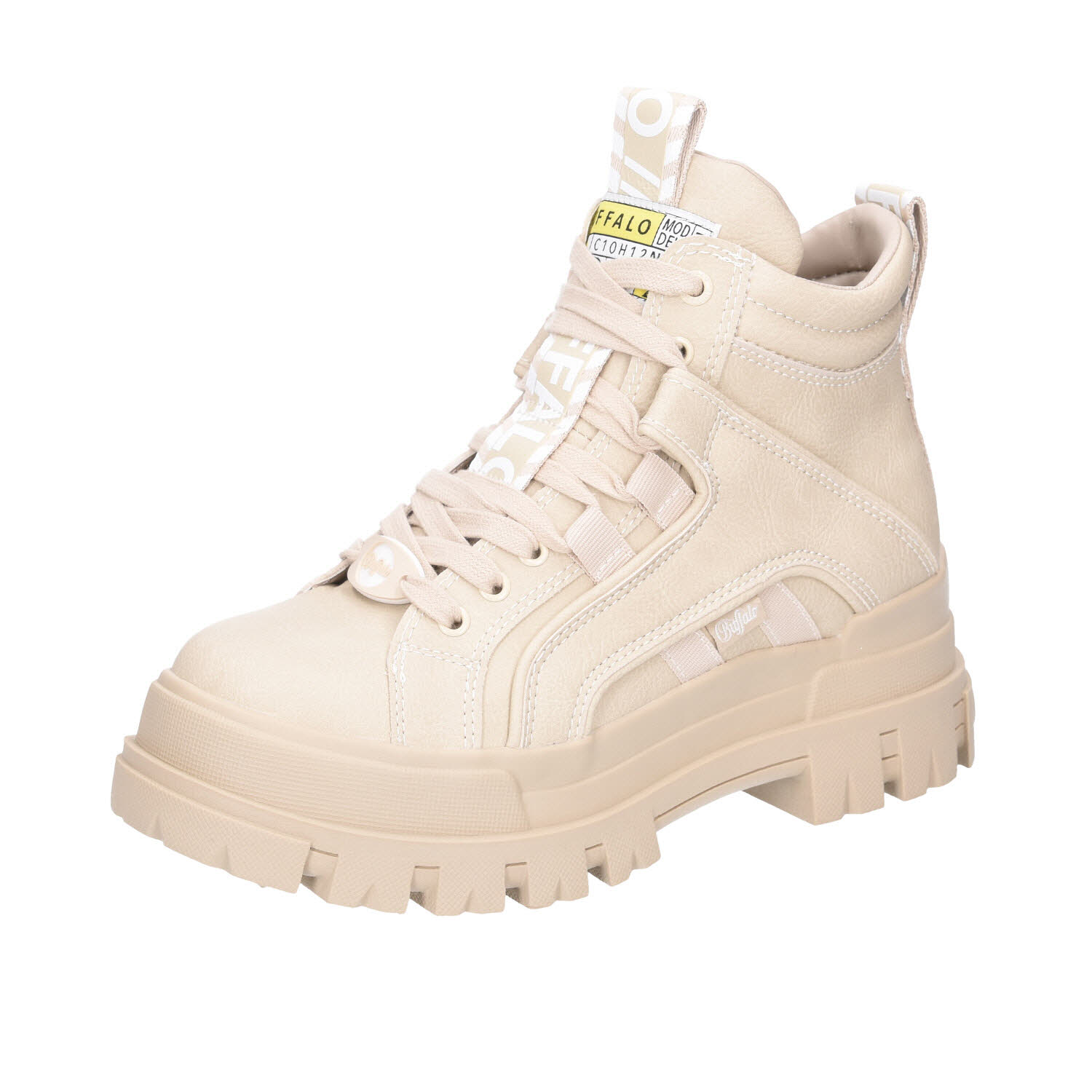Buffalo Aspha NC MID Vegan Nappa beige Bild 1 Buffalo Aspha NC MID Vegan Nappa beige