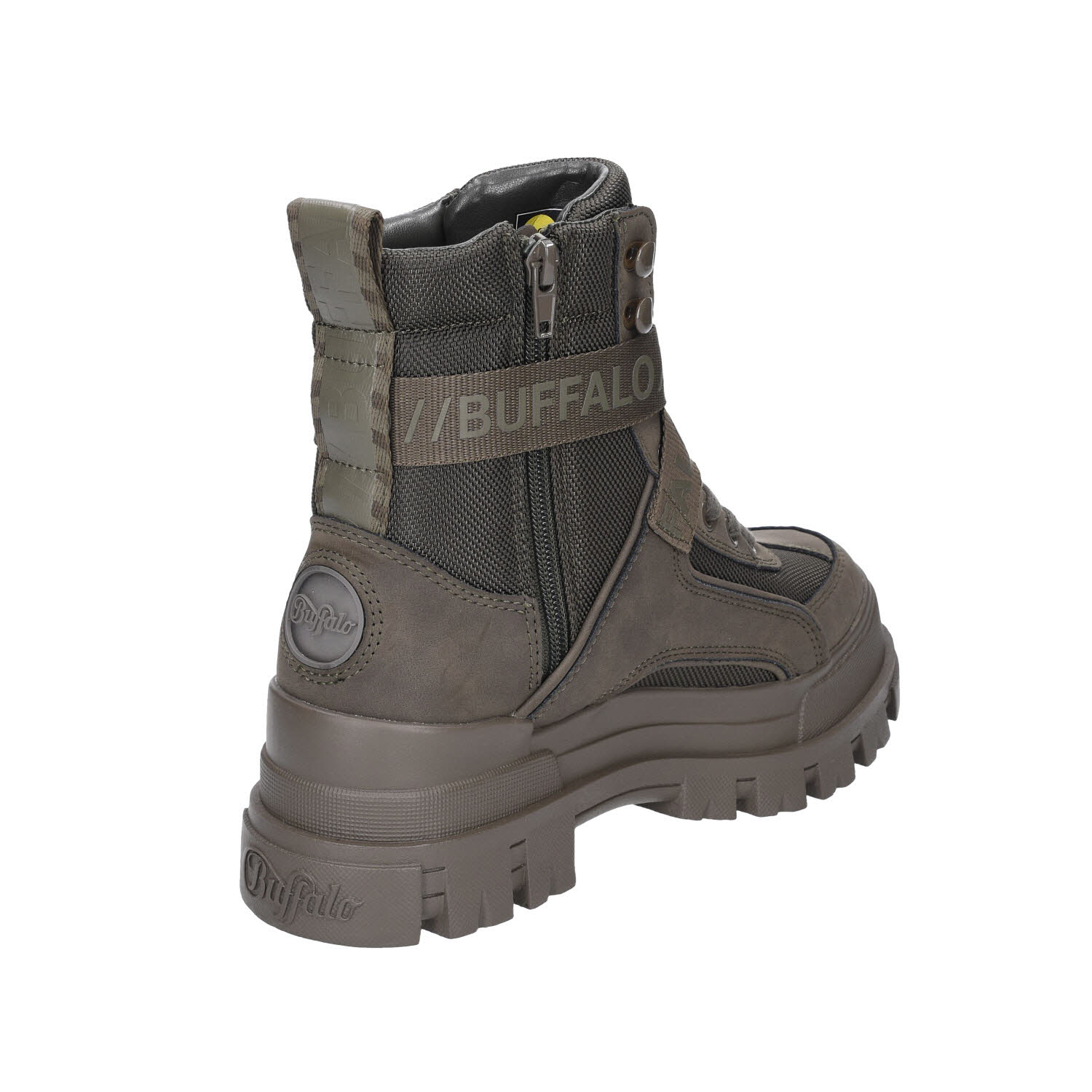 Buffalo ASPHA COM1 LACEUP MID - VEGAN,KHAKI grün Bild 16