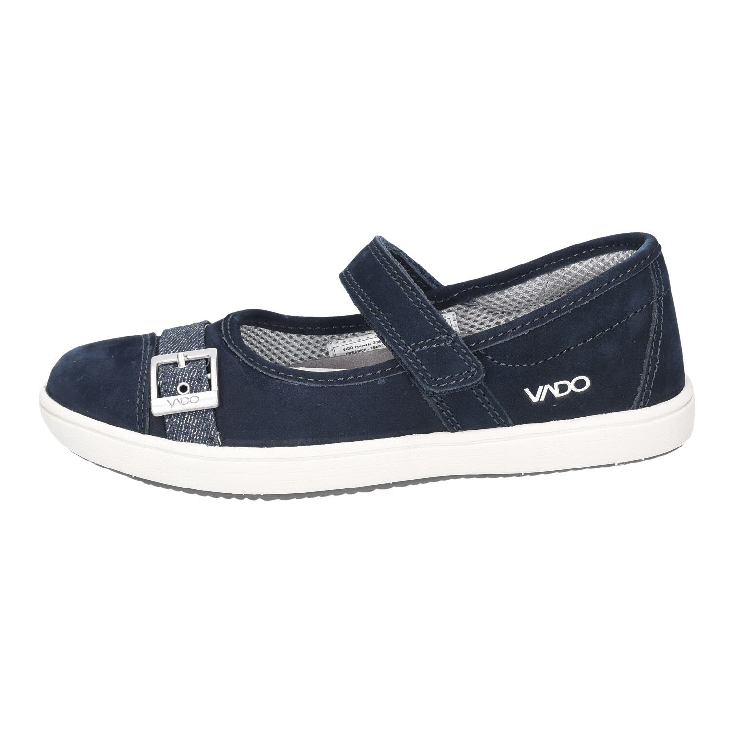 Vado LINA Ballerina Velcro Kobalt blau WMS-Mittel Bild 2