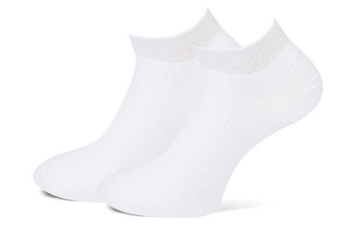 marcmarcs Sneakersocken White Silver weiß