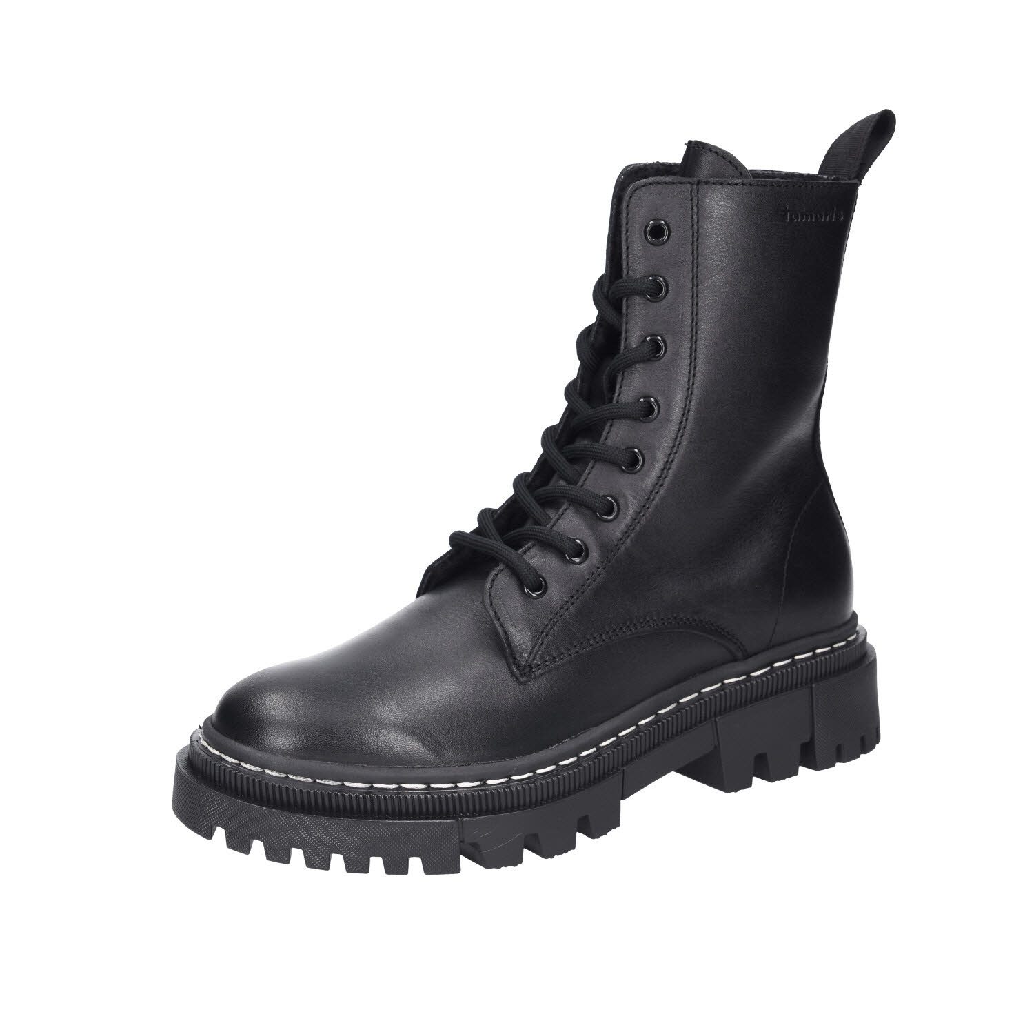 Tamaris Boots Black Leather schwarz
