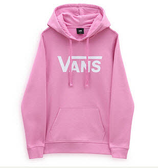 Vans Women's HOODIE SILVER PINK pink