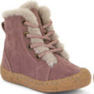 Froddo Minni Suede Laces Lammfell rot WMS-Mittel
