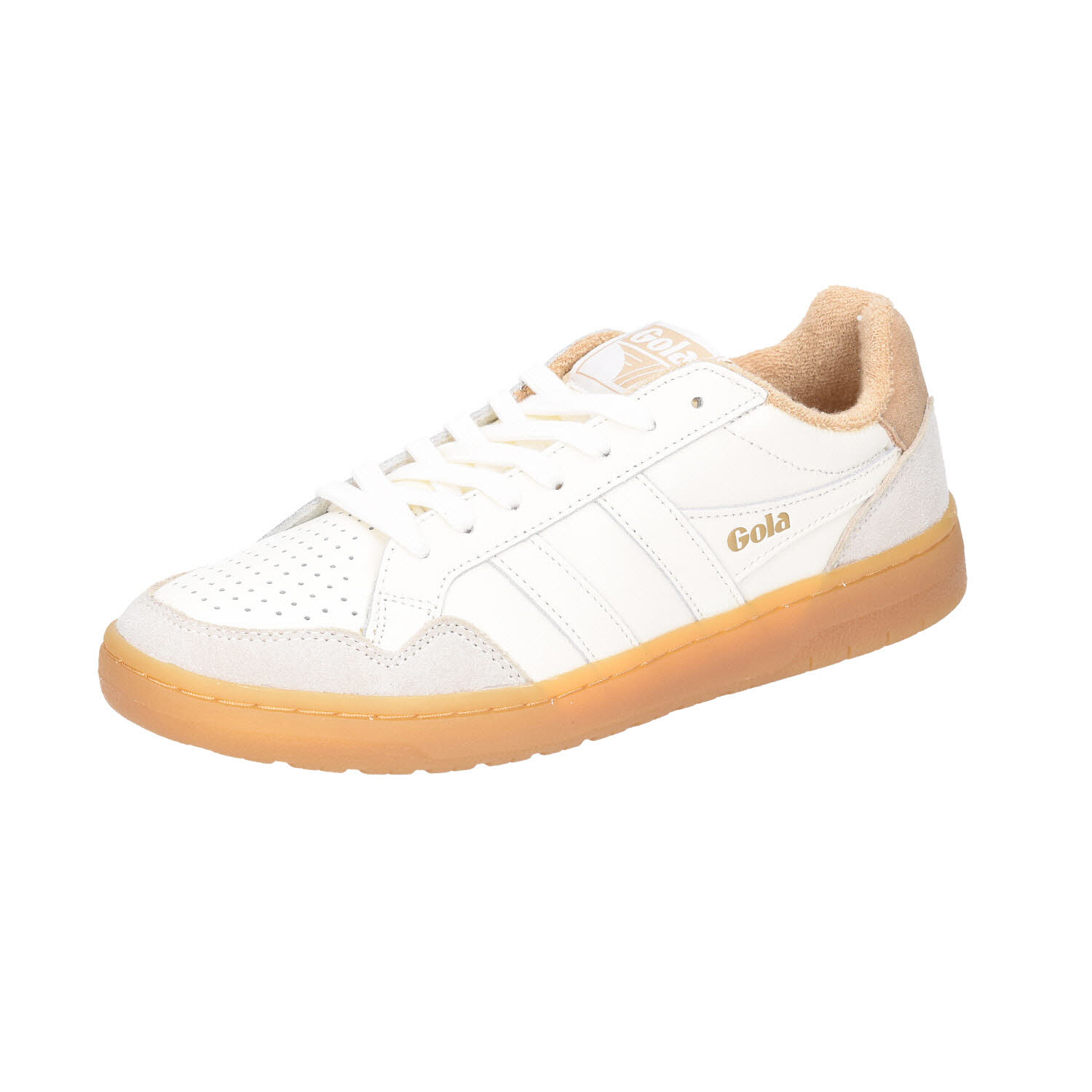 Gola Eagle 86 Offwhite/Light Caramel weiß