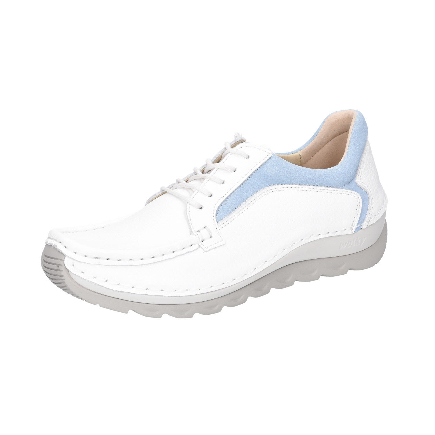 Wolky Japura Floater White Light blue weiß