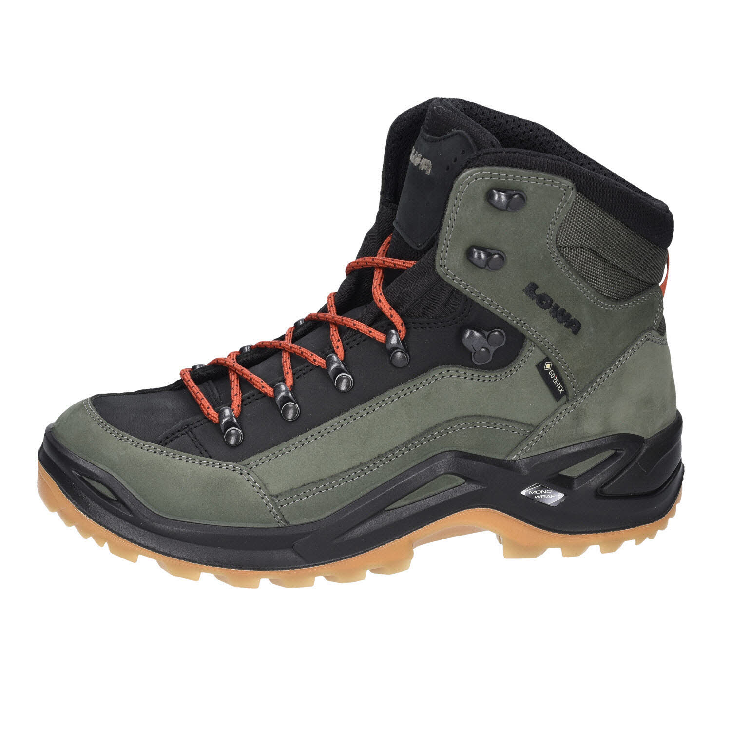 Lowa RENEGADE GTX MID Gore Tex Vibram grün