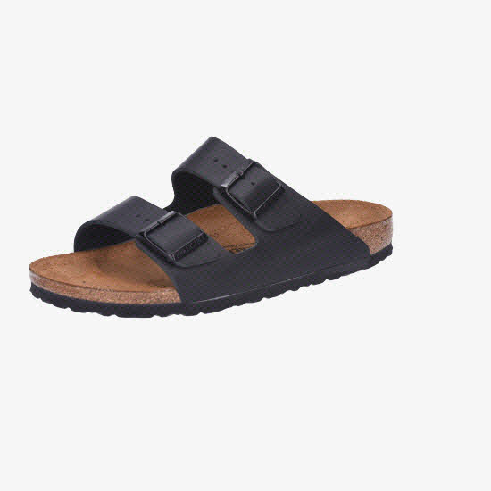 Birkenstock Arizona Leder schwarz Schmal schwarz Birkenst schmal