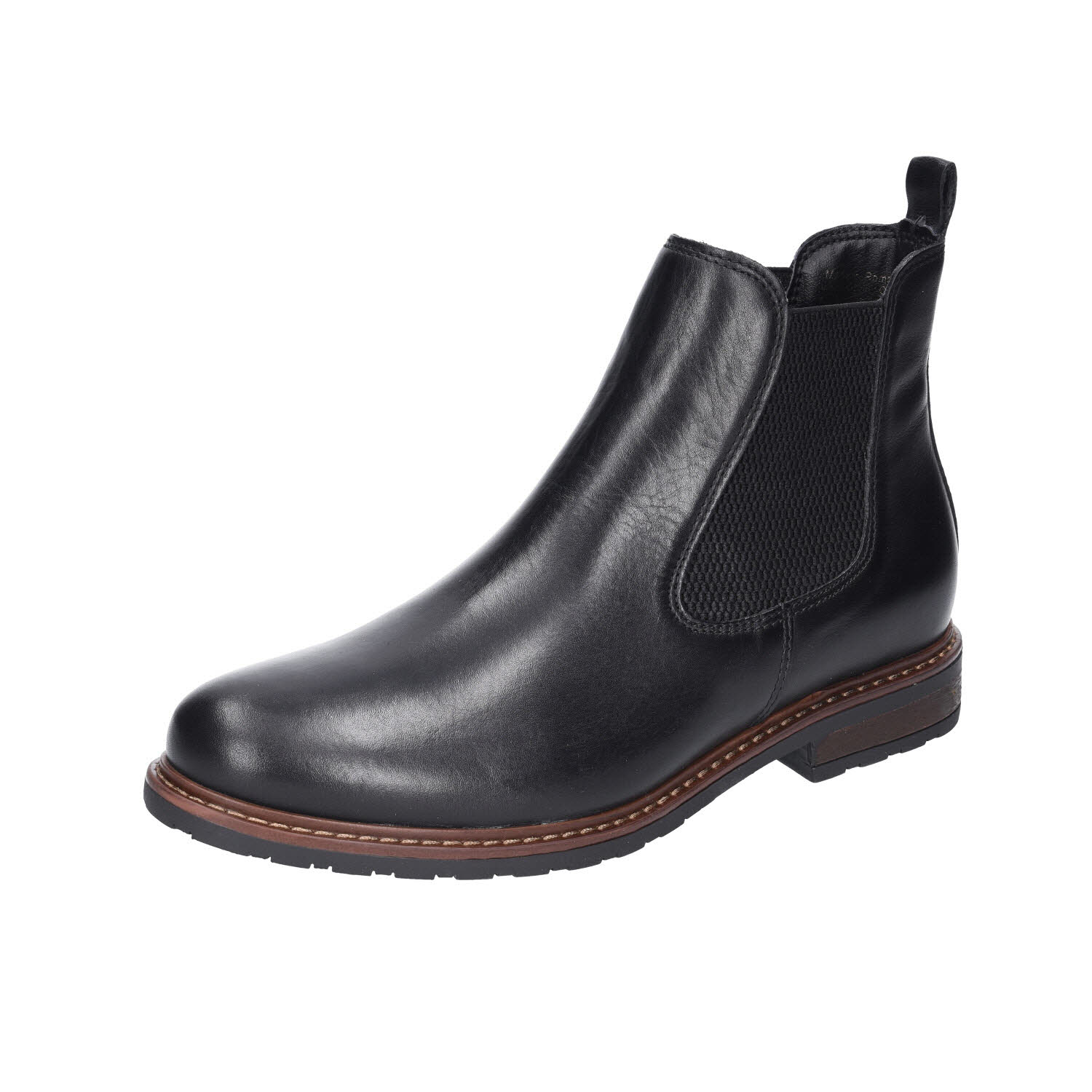 Tamaris Stiefelette Leder Black schwarz