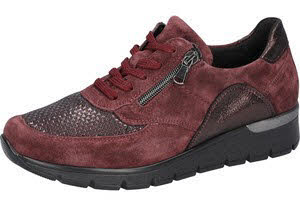 Waldläufer K-Ramona Weite K Stretch Bordo rot