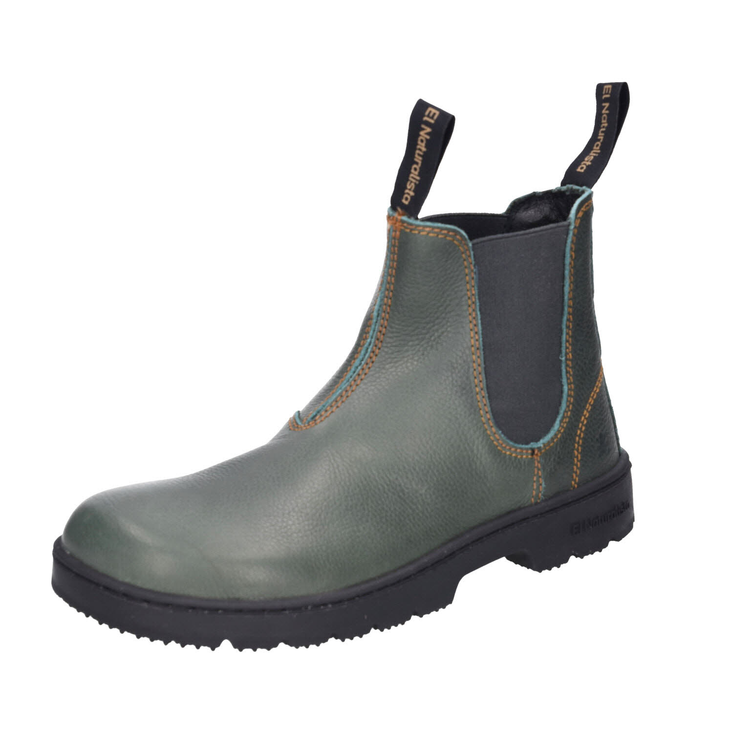El Naturalista NOMADA Chelsea Petrol barfuss blau
