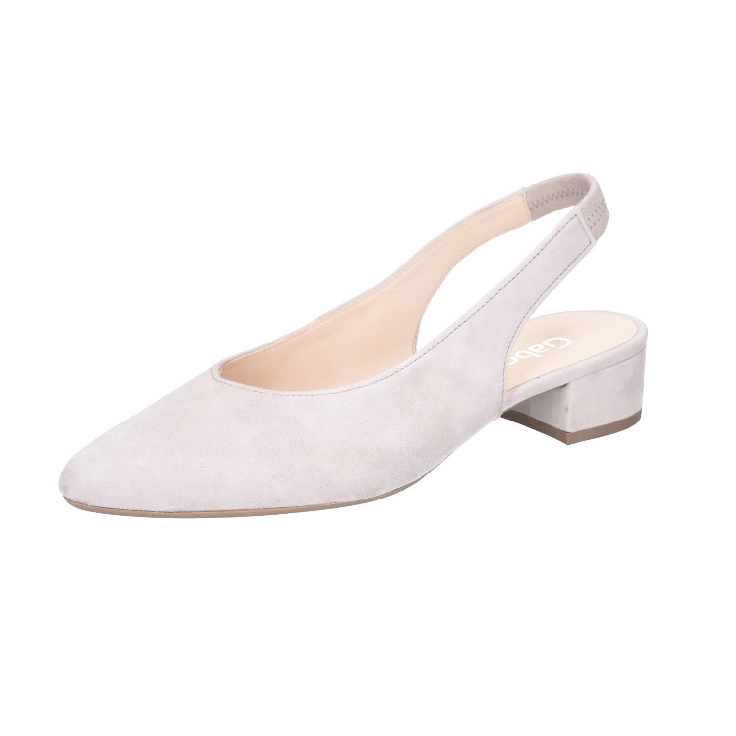 Gabor Sling Samtchevreau Visone beige Weite F