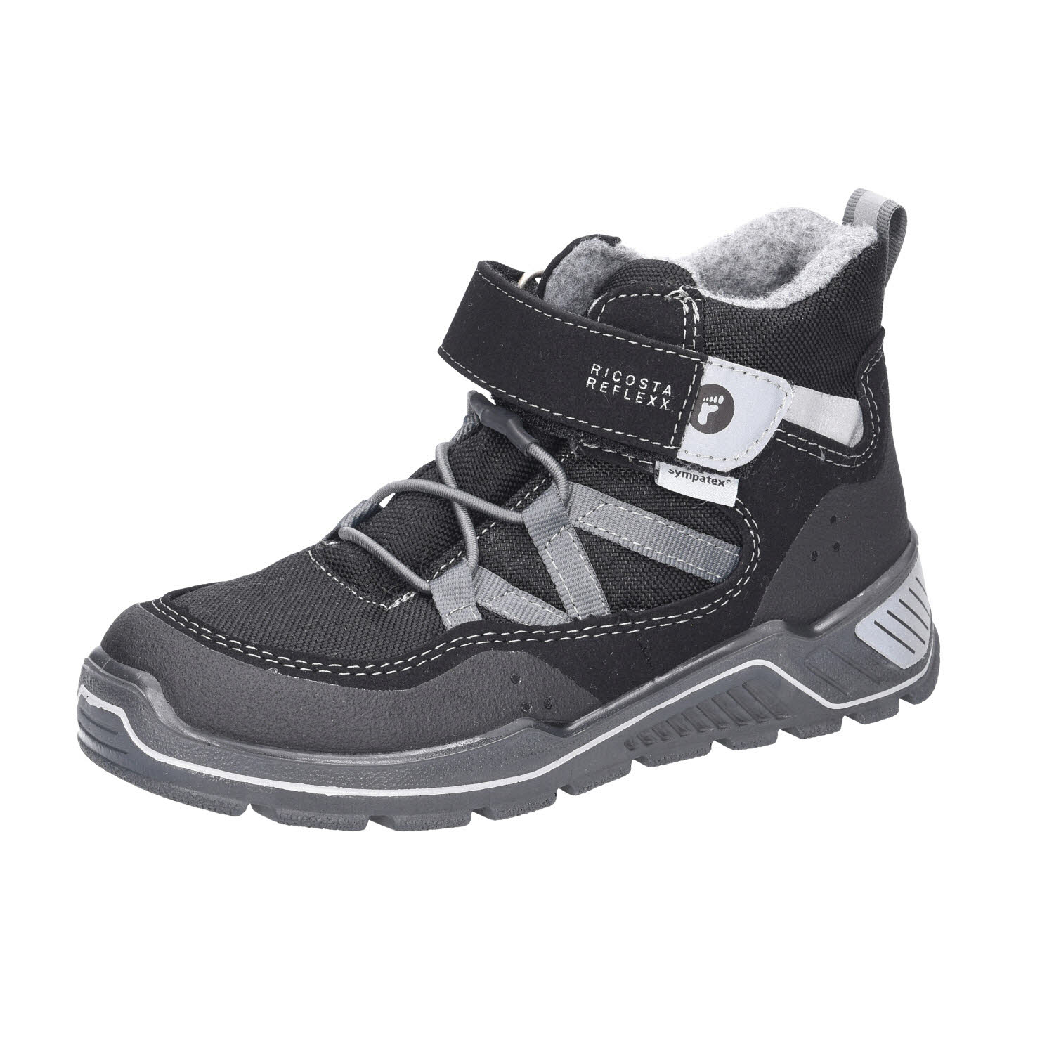 RICOSTA Arex Sympa Tex warm Weite W schwarz WMS-Weit