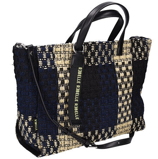 REBELLE Ashanti Shopper S Checked Wire Butter beige Bild 2