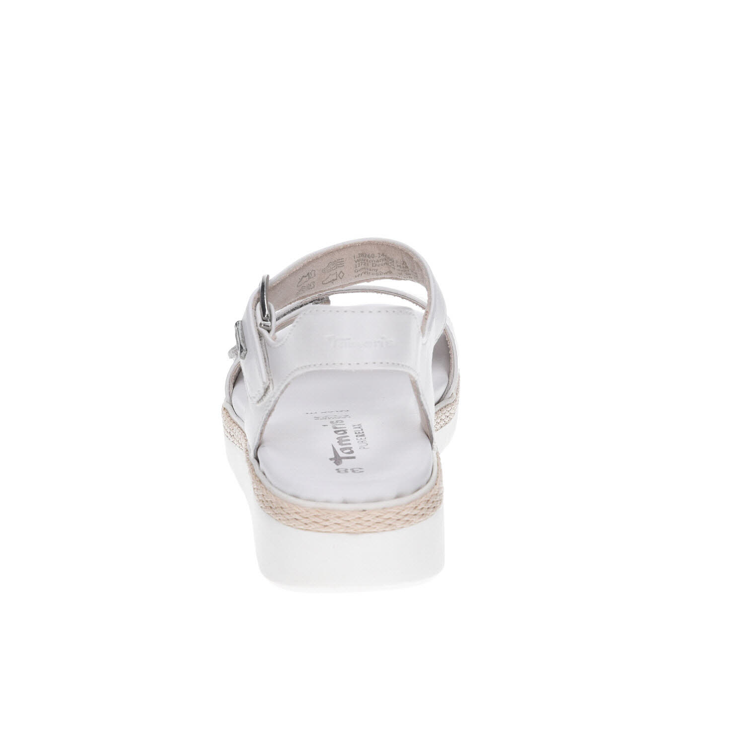 Tamaris Sandalette Leder White weiß Bild 3