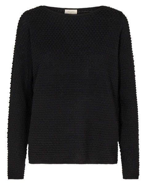 FREE/QUENT Pullover Dottie Black schwarz