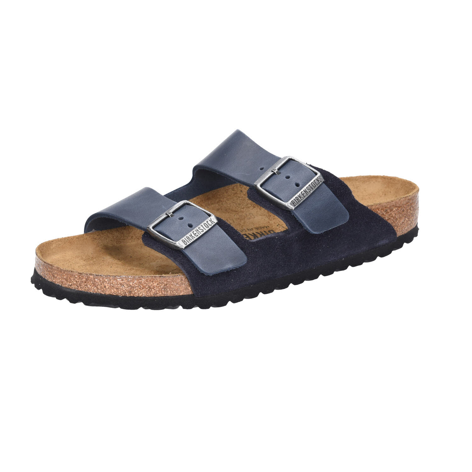 Birkenstock Arizona Mixed Leather Midnight Normale W blau Bikenst normal