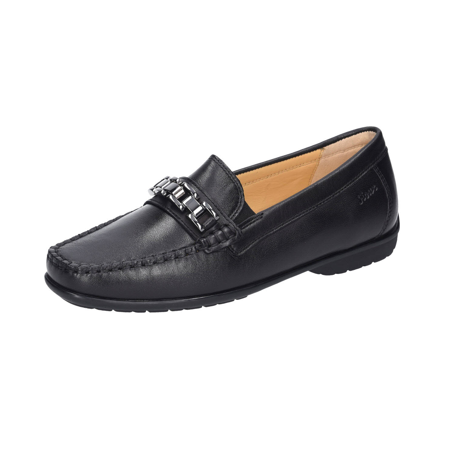Sioux Cortizia Weite H Nappa schwarz Weite H