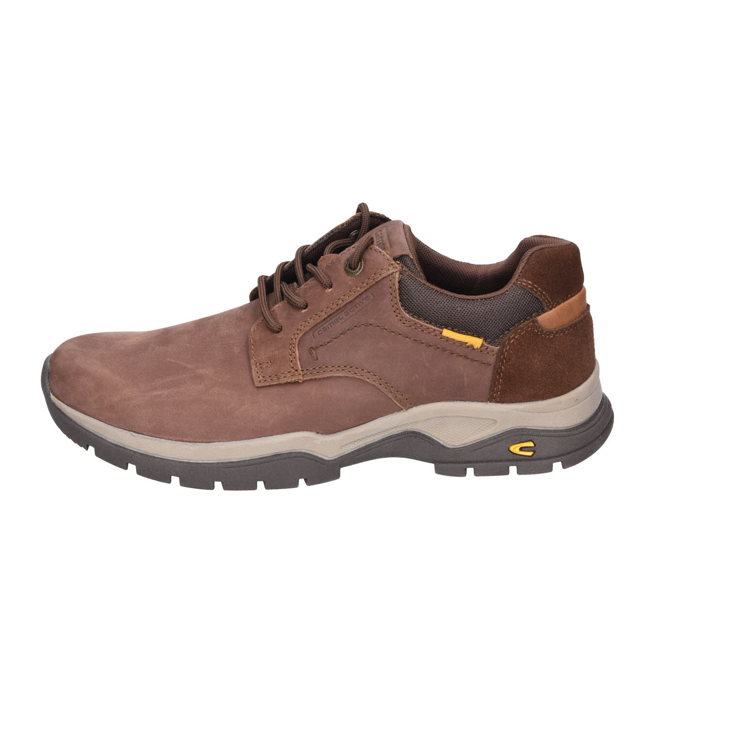 camel active Leder Halbschuh Cafe Nubukleder braun Weite G Bild 2