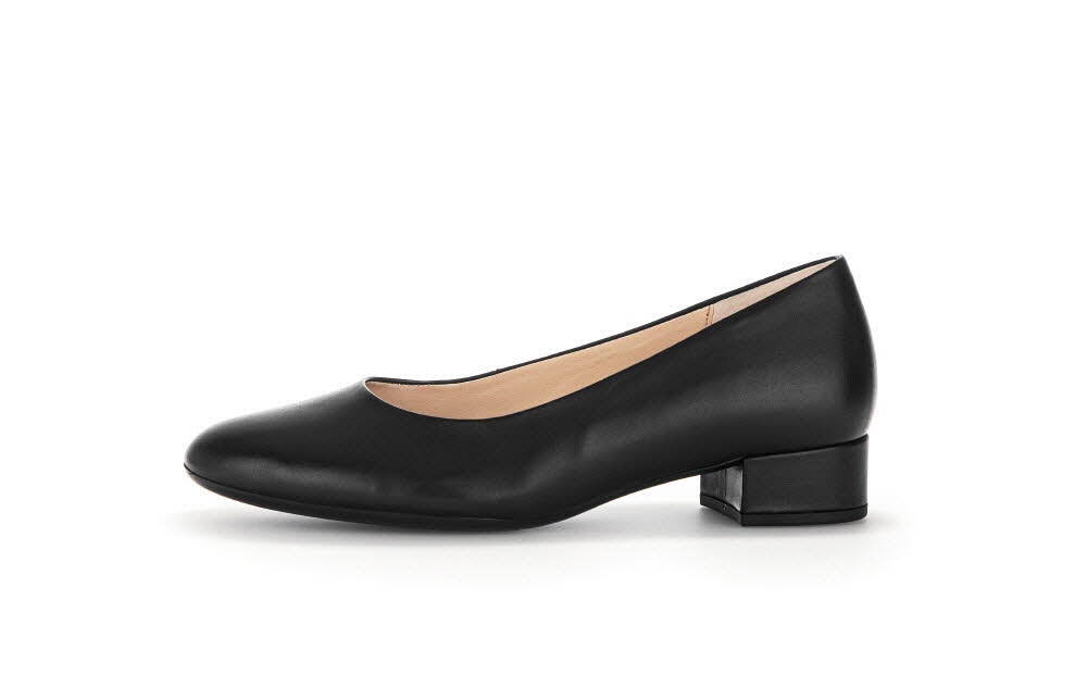 Gabor Pumps  Lammnappa schwarz Weite F