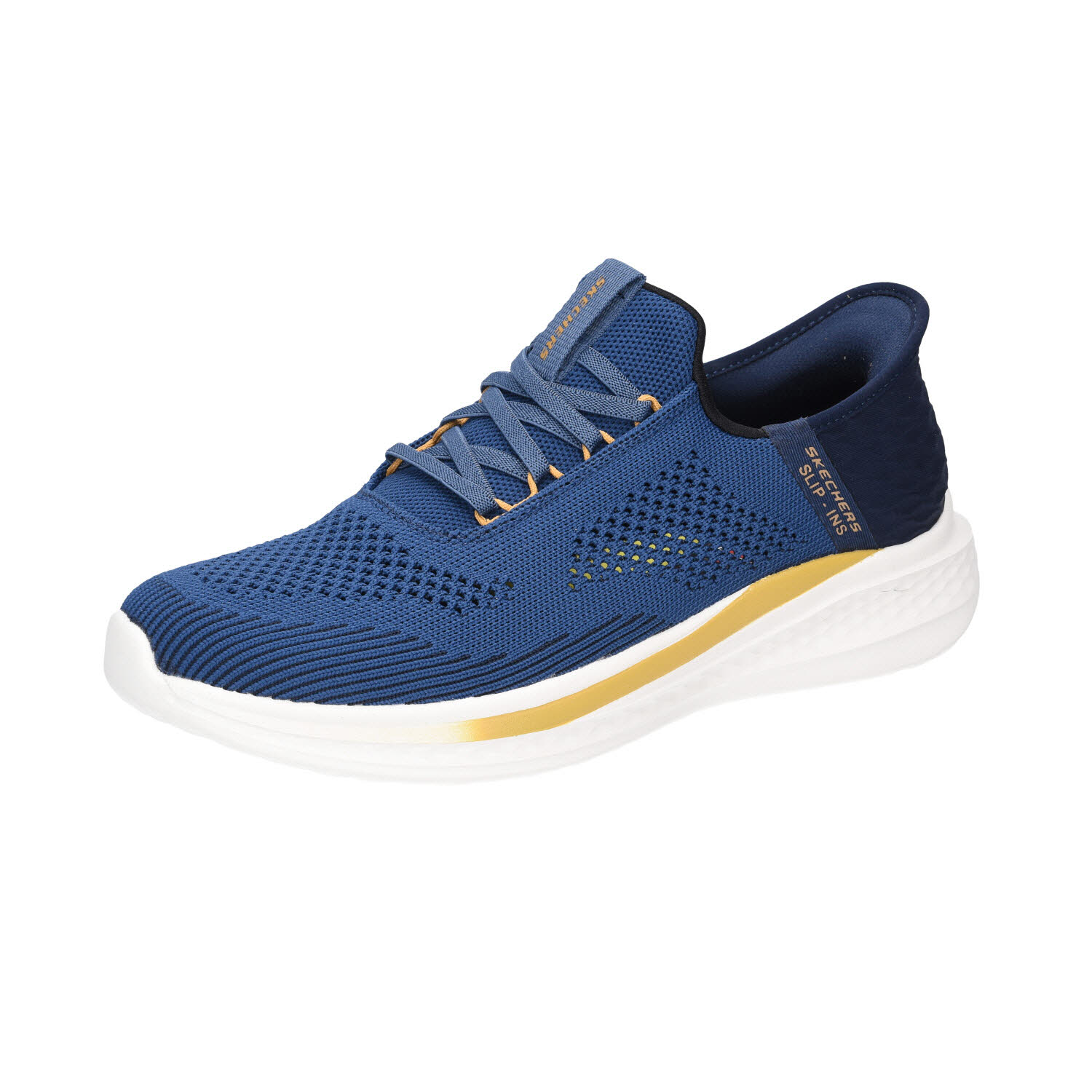Skechers Slade Quinto Relaxed Fit Slip In blau