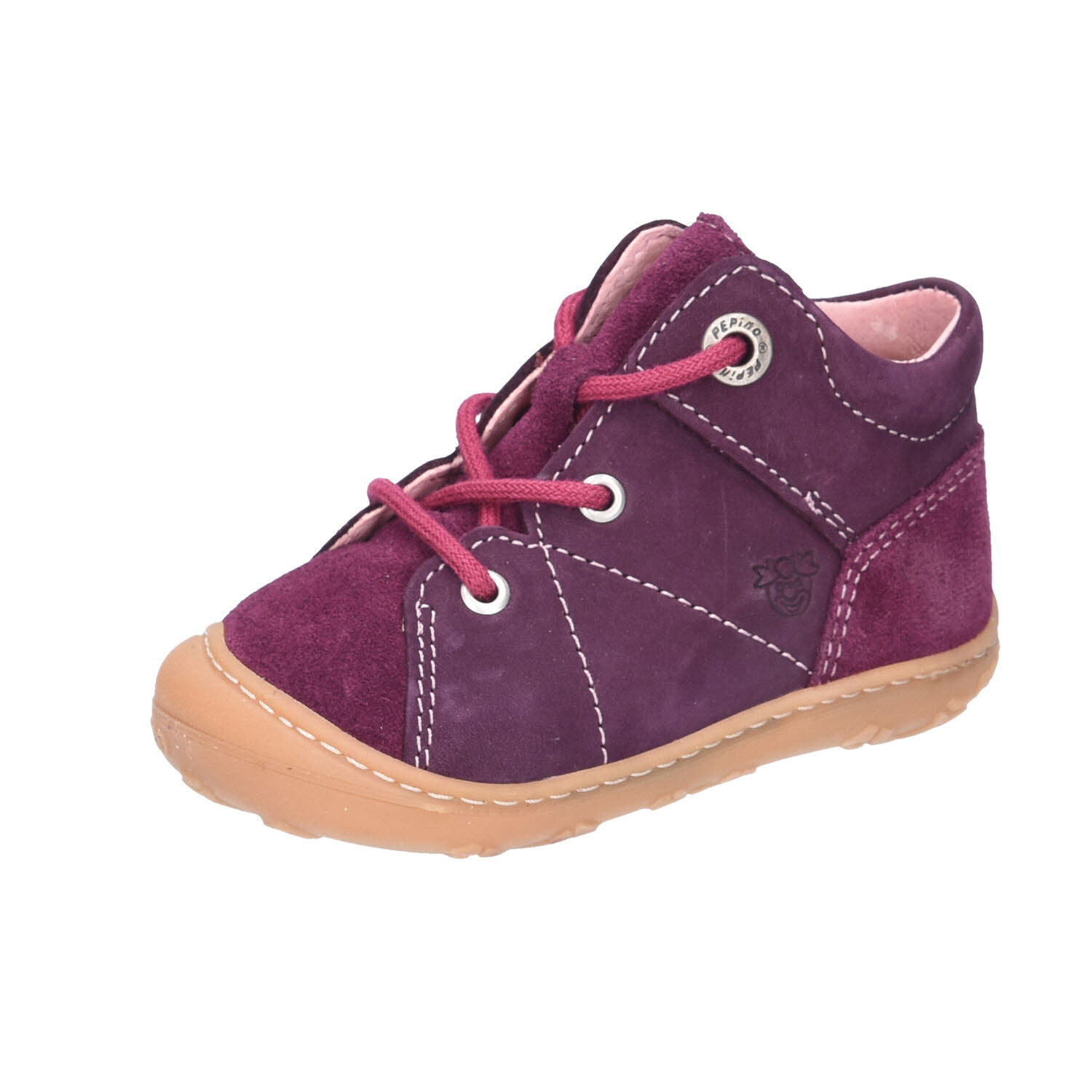 Pepino MAXI Weite WLeder Futter rot WMS-Weit
