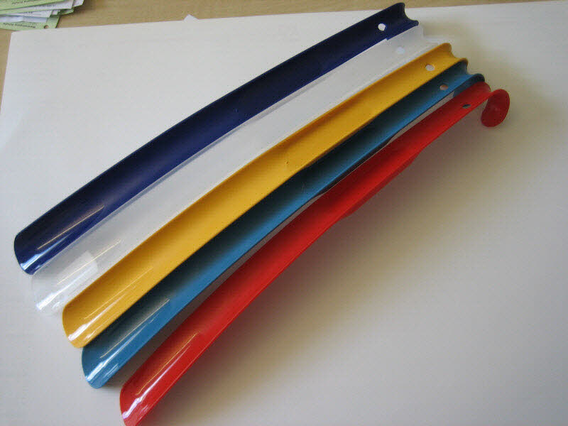 Solitaire Schuhanzieher bunt 42cm Bild 3
