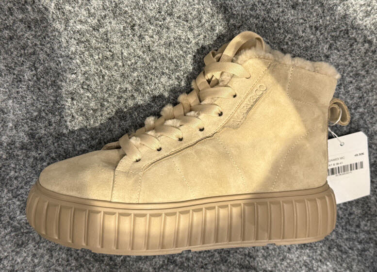 MARY & Co. Boots Desert Suede warm beige