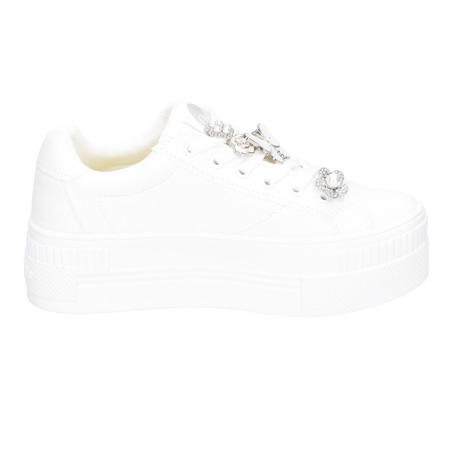 Buffalo Paired Ice Sneaker Organic Cotton White Bild 4