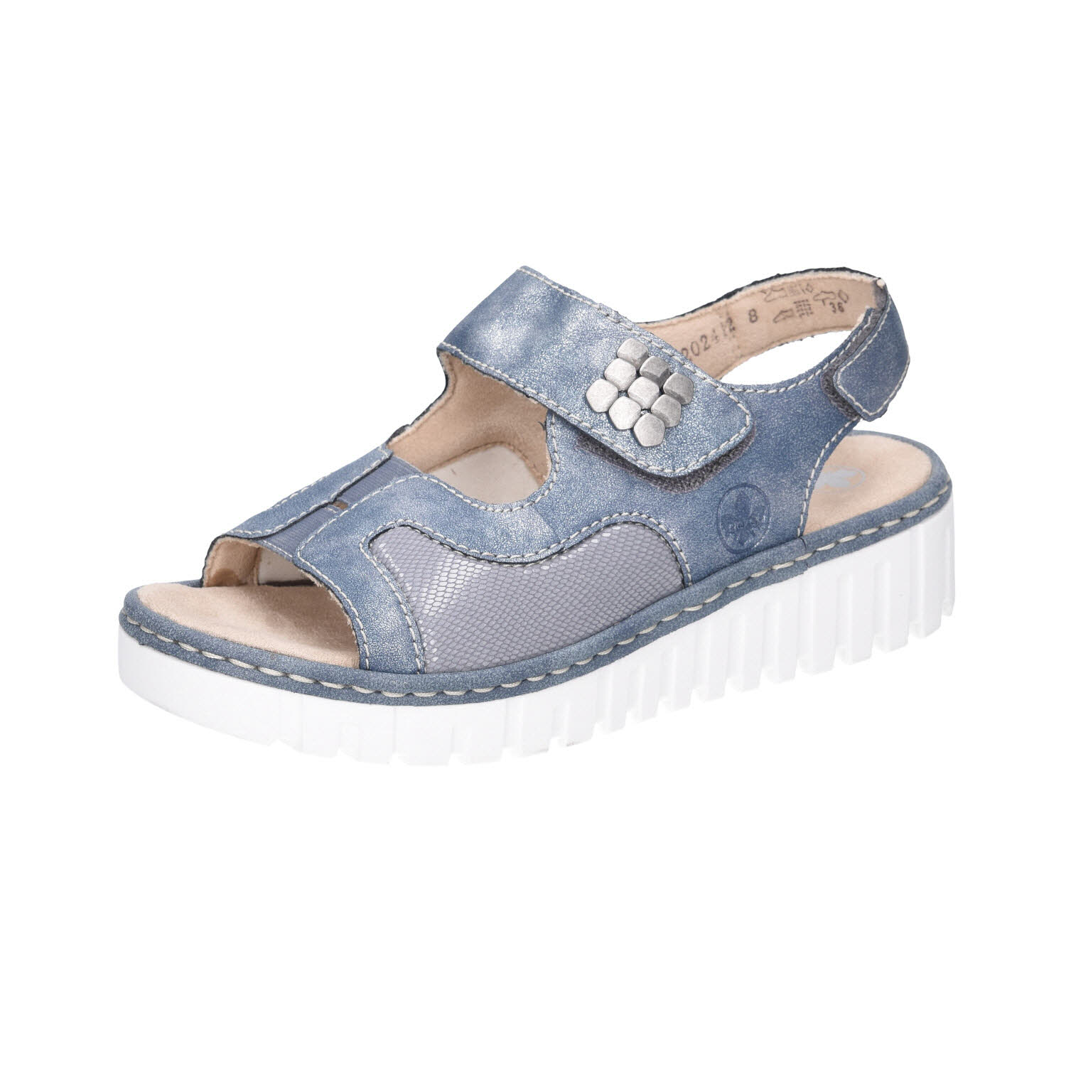Rieker Sandalette Strech blau