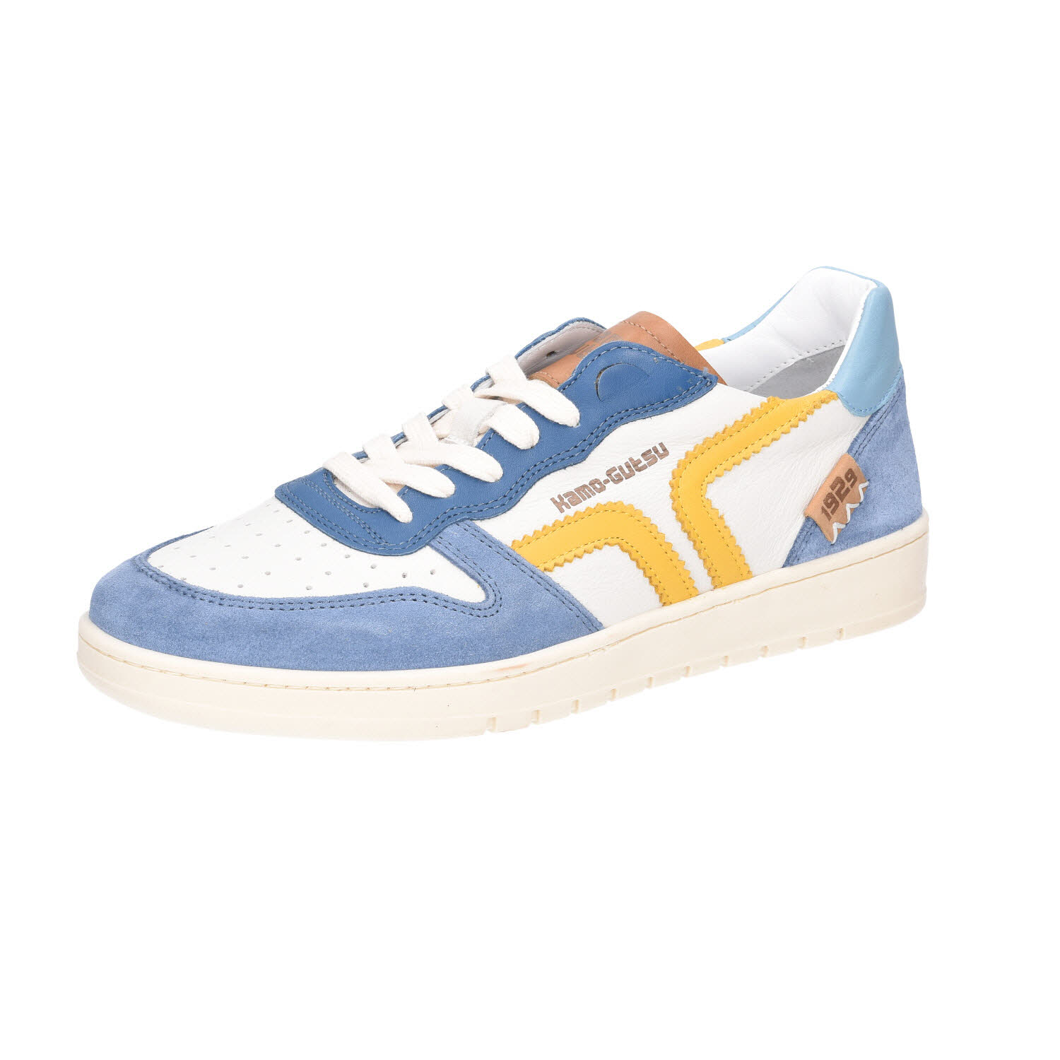 Kamo-Gutsu Campo048 Sneaker blue tuorlo blau