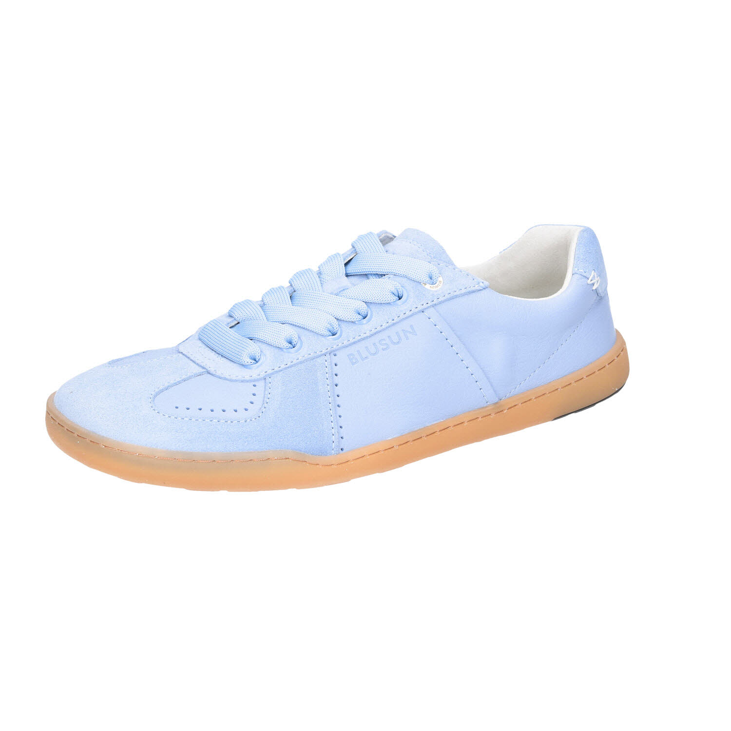 Blusun Barefoot Light Blue Suede blau