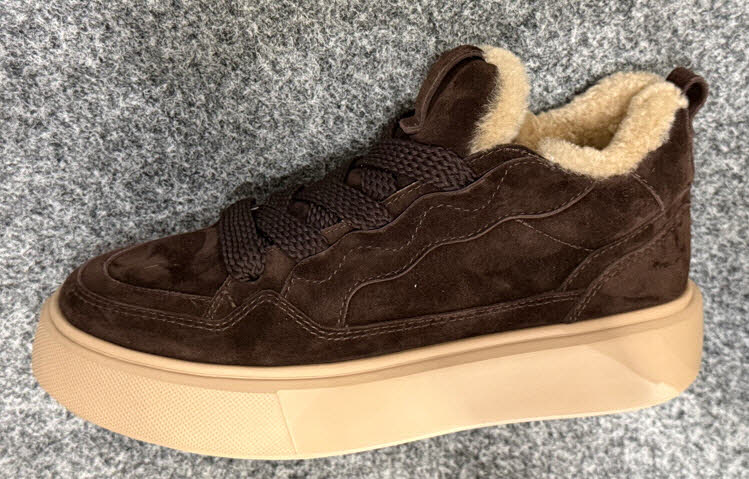 MARY & Co. Boots Dark Coffee Suede warm braun