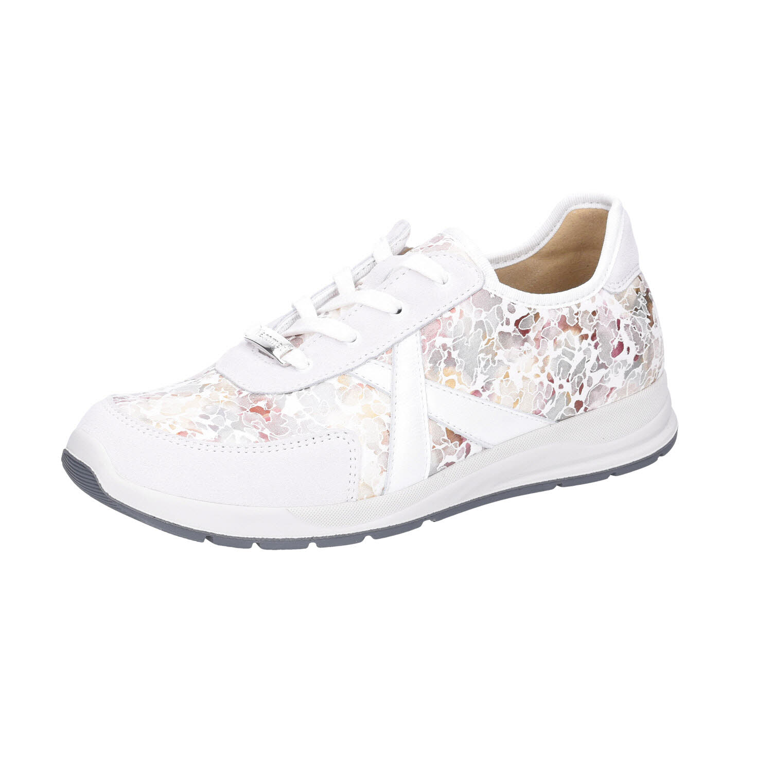 Varomed Kioto Schnürschuh beige Weite H