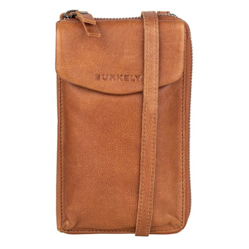 Burkely Phone Wallet Cognac Damen braun