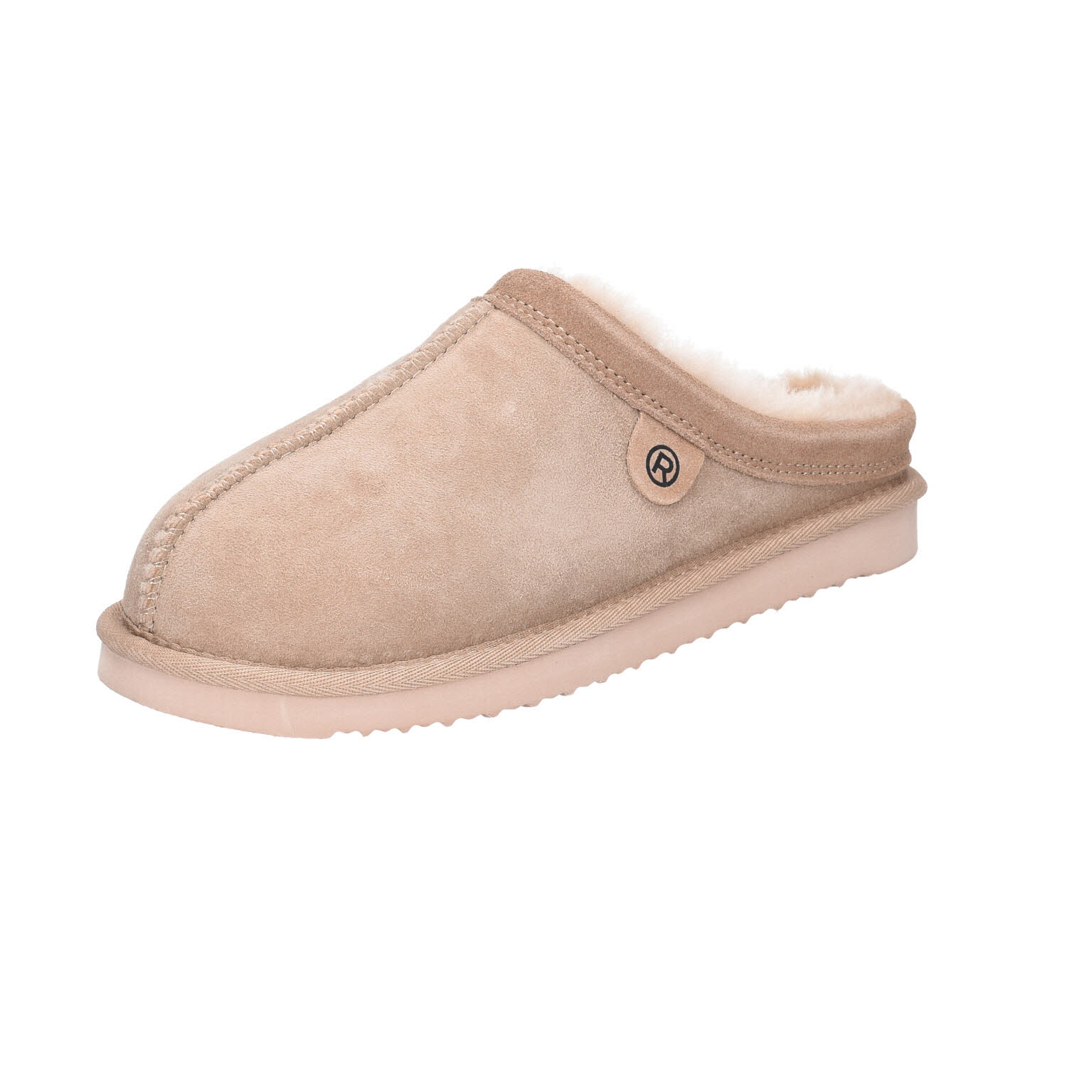 Rohde Hausschuh Clog Natur Warm beige