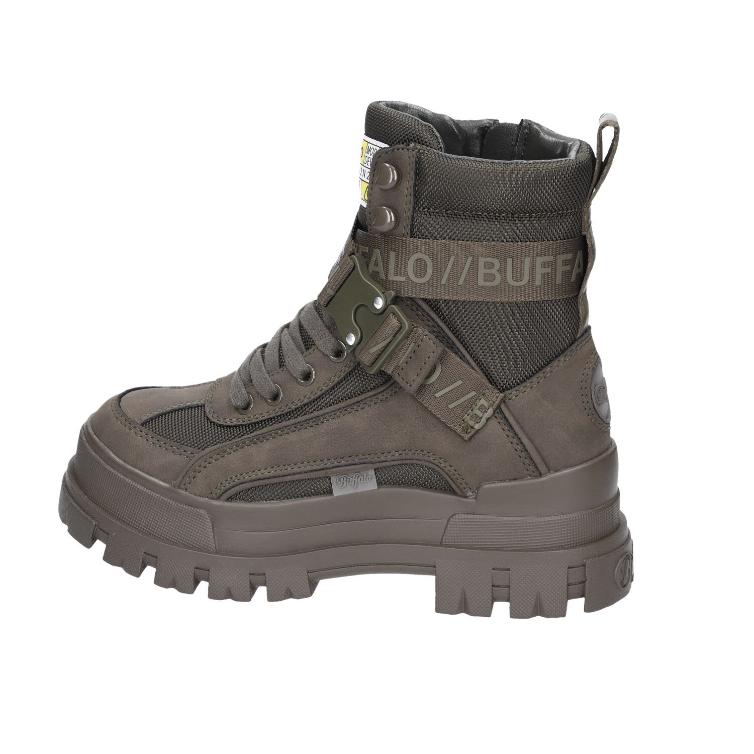Buffalo ASPHA COM1 LACEUP MID - VEGAN,KHAKI grün Bild 8