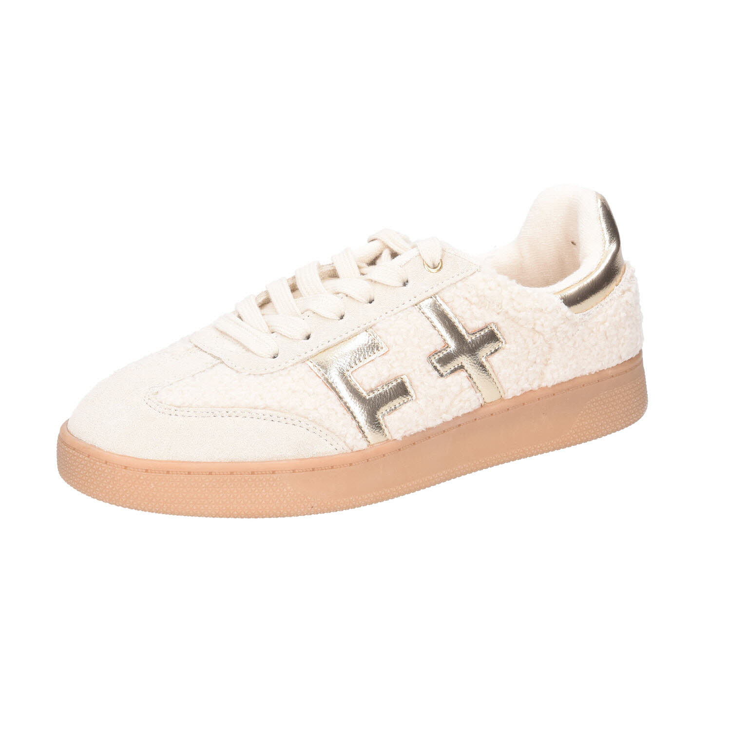 Idana Sneaker Creme Teddy beige Weite H